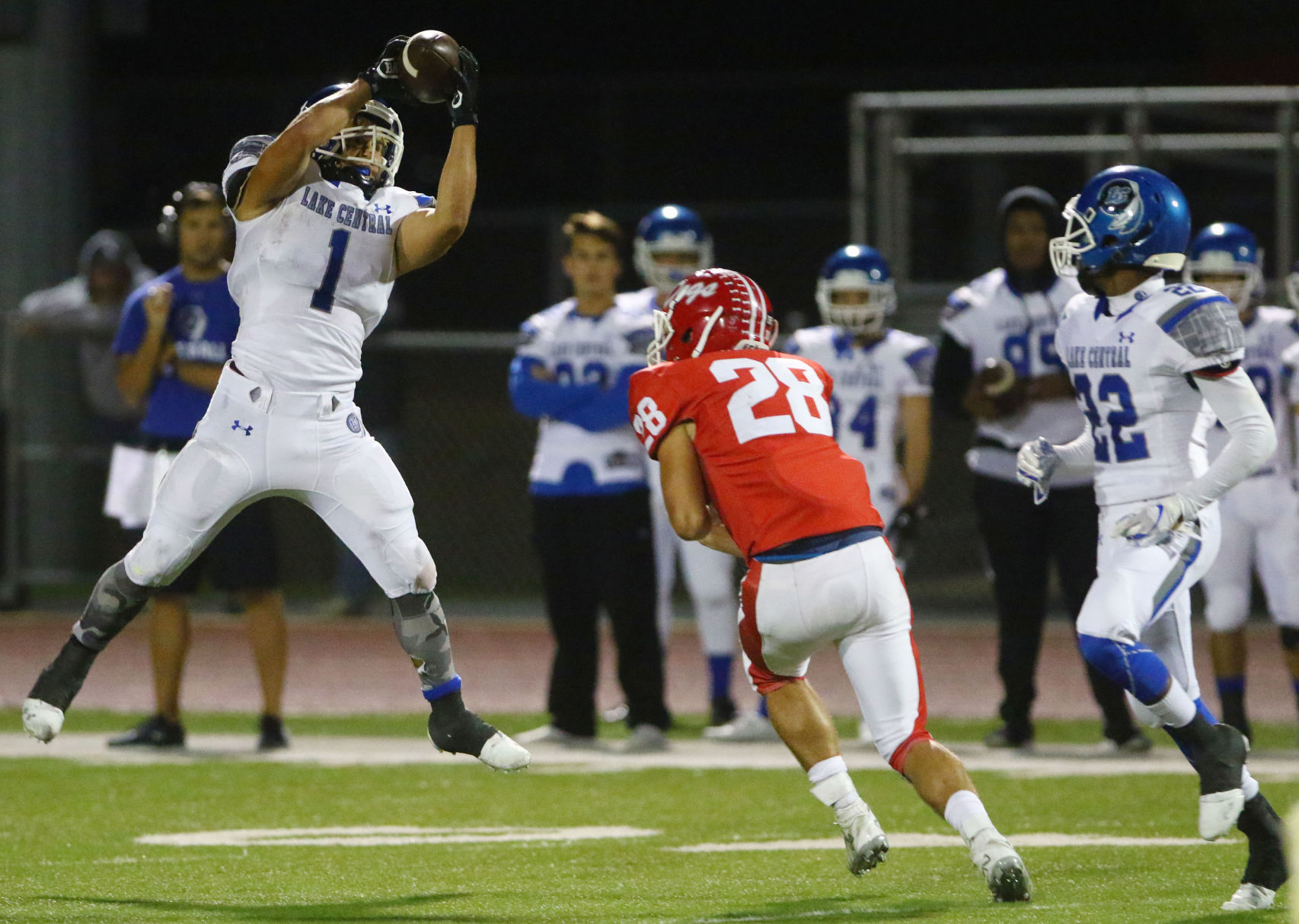 Lake Central at Crown Point football